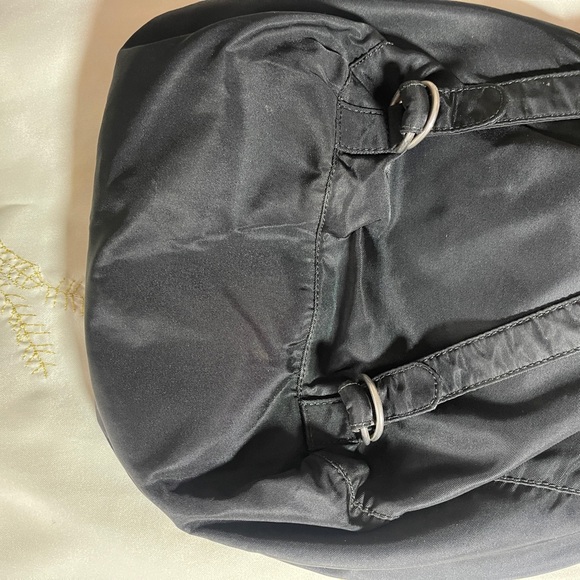 Prada Tessuto Nylon mini Backpack, vintage 2000s black authentic - Picture 13 of 15